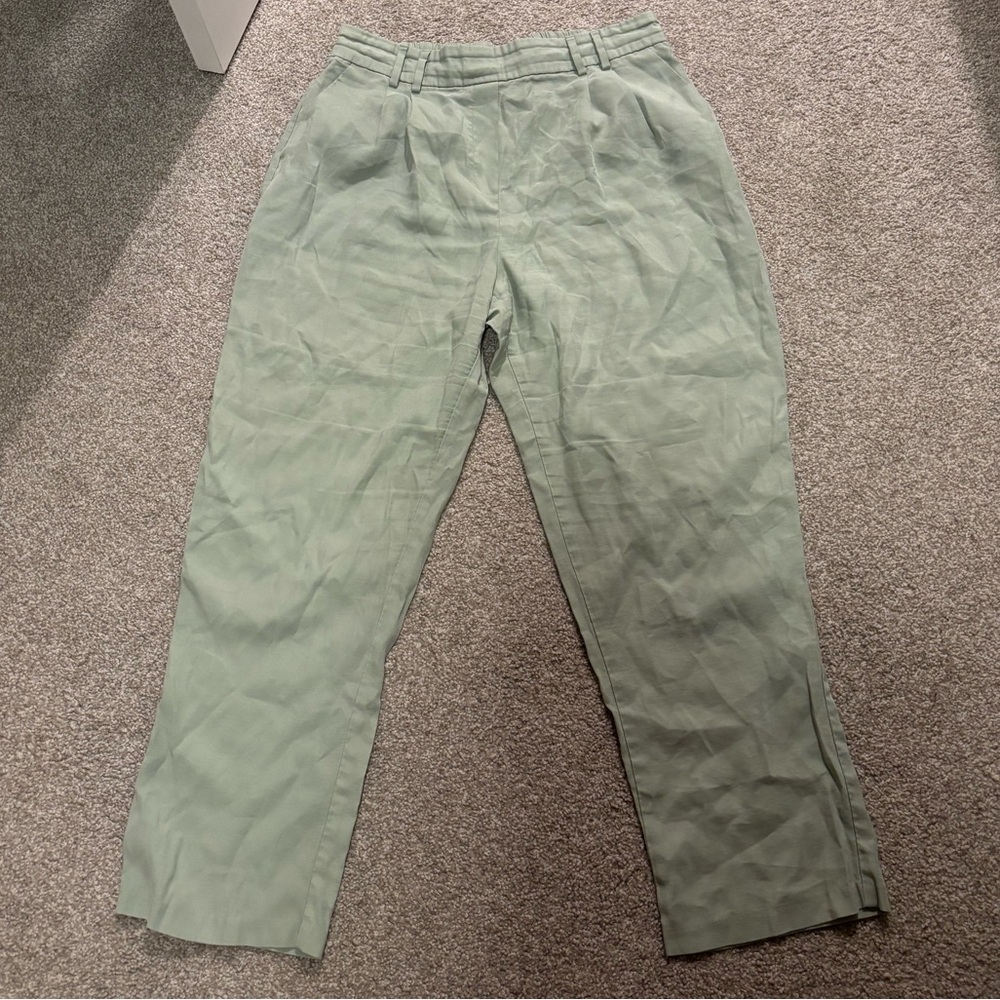Primark Sage Green Trouser Pants